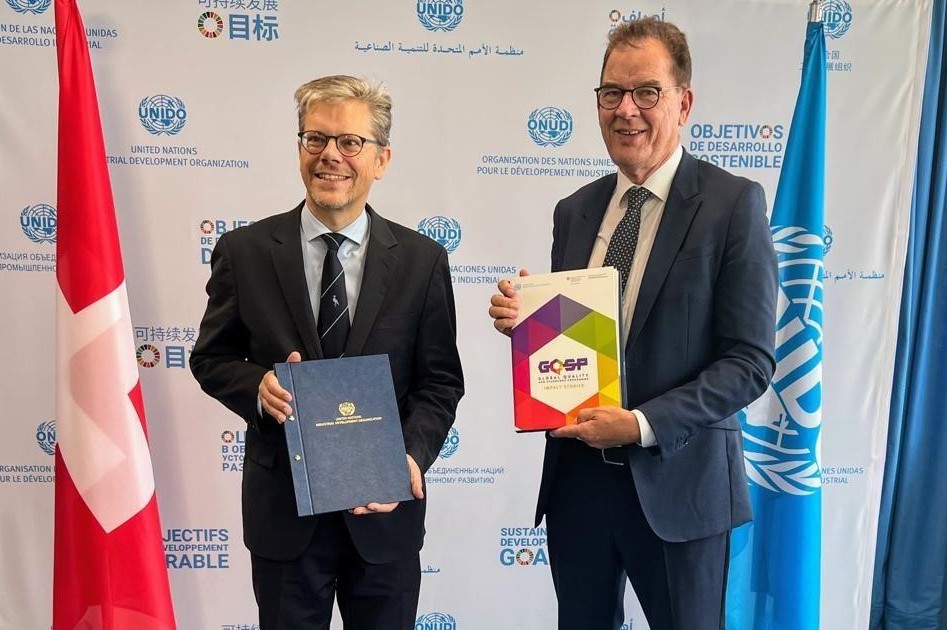 UNIDO and Switzerland renew commitment to promoting quality and standards