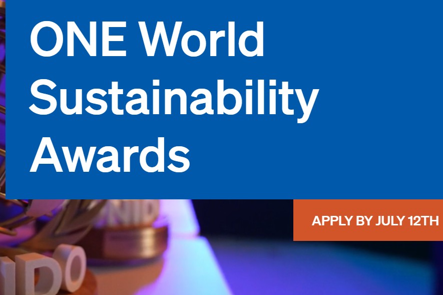 ЮНИДО продлевает прием заявок на Международную премию ONE World Sustainability Awards 2026