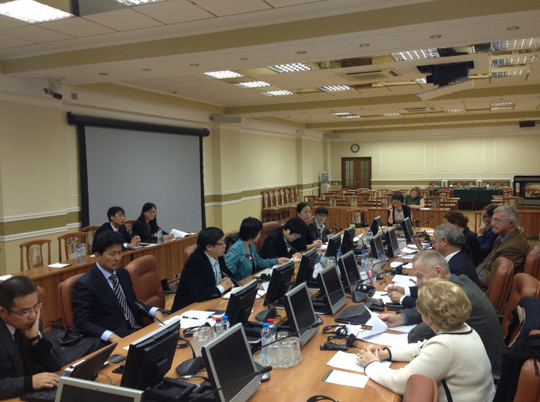 The visit to Moscow of the Chinese delegation of representatives of the Ministry of Environmental Protection and UNIDO Division of the Stockholm Convention