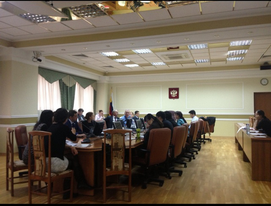 The visit to Moscow of the Chinese delegation of representatives of the Ministry of Environmental Protection and UNIDO Division of the Stockholm Convention