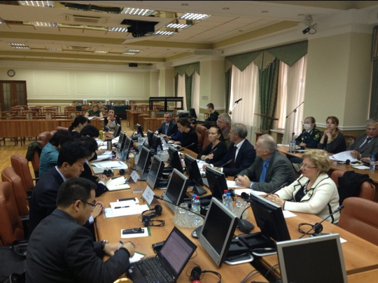 The visit to Moscow of the Chinese delegation of representatives of the Ministry of Environmental Protection and UNIDO Division of the Stockholm Convention