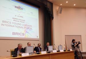 UNIDO Centre for International Industrial Cooperation in the Russian Federation took part in the Forum of young global leaders of the BRICS countries in 2014